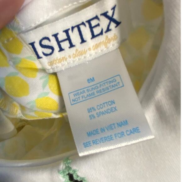 Ishtex Lemon Girl's bubble NWT size 6 mo - Picture 3 of 4